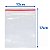 100 Sacos Saquinho Zip Lock Hermético 12x17,3 Abre E Fecha - Imagem 1