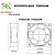 MICROVENTILADOR TFS 6025 24M - 24VCC - JNG - Imagem 2
