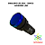 SINALEIRO LED AZ - 220V - AD1622DB - JNG - Imagem 1