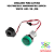 SINALEIRO LED VOLT/AMP VERDE ZAD16 22DG - JNG - Imagem 1