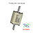 FUSIVEL NH1 125A 500V GG JNG - Imagem 1