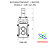 BOTOEIRA PENDENTE - 2 BOTOES - COB 1361 - JNG - Imagem 2