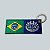 Chaveiro bordado ou PATCH e até TAG para malas - Imagem 1