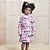 Vestido Infantil T-Dress Estampado Letrinhas - Momi - Imagem 2