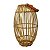 Lanterna Luminária Em Rattan Decorativa Bambu Jolitex 35cm - Imagem 1