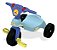 Triciclo Infantil Fox Racer Com Empurrador E Pedal Xalingo - Imagem 3