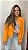 Blazer Feminino Alfaiataria Veludo Amarelo Fórum – Modelo Soltinho - Imagem 2