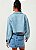 Jaqueta Cropped Fio a fio Jeans CLC - Imagem 3