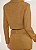 Blazer Cropped Feminino CLC – Alfaiataria com Gola Dupla Casual Chic - Imagem 2