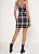 Vestido Curto Slim Xadrez CLC - Imagem 2