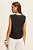 Blusa Preta com Detalhes nas Cavas Fórum - Imagem 3