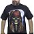 Camiseta Caveira Pirata Dreadlocks - Imagem 1