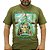 Camiseta Verde Iron Maiden Aces High - Imagem 1