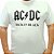 Camiseta Branca AC/DC Back in Black - Imagem 2