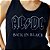 Regata Feminina AC DC Back In Black - Imagem 3