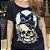 Blusa Feminina Gatinho Caveira - Imagem 2