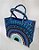 Bolsa Alice Tote Bag Olho Grego com ZIPER e alça fofinha - Imagem 5