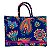 Tote Bag Alice Mandala Color com ziper e alças fofinhas - Imagem 1