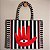 Bolsa Alice - Tote Bag com alça fofinha e ziper - Imagem 1