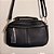 Crossbody preta em couro ecológico - Imagem 1