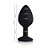 Plug Anal em Silicone Go Play Leo Pequeno Preto - 7,3 cm x 2,9 cm - Imagem 2