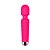 Vibrador Varinha Mágica Vip Mix – 20 Modos de Vibração e 8 Velocidades - Rosa - Imagem 2