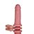Prótese Convencional com Vibrador Externo E VENTOSA 17 X 5CM - Imagem 1