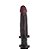 Prótese Hot Black Realístico com Vibrador Interno 18 x 4,5cm - Imagem 1