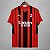 Nova Camisa Milan 1 Vermelha e Preta Torcedor Masculina 2021/2022 - Imagem 1