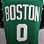 Regata Basquete NBA Boston Celtics Tatum 0 Verde Edição Jogador Silk - Imagem 7