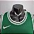 Regata Basquete NBA Boston Celtics Tatum 0 Verde Edição Jogador Silk - Imagem 3