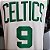 Regata Basquete NBA Boston Celtics Rondo 9 Branca Edição Jogador Silk - Imagem 3
