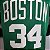 Regata Basquete NBA Boston Celtics Pierce 34 Verde Edição Jogador Silk - Imagem 4