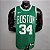 Regata Basquete NBA Boston Celtics Pierce 34 Verde Edição Jogador Silk - Imagem 1