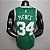Regata Basquete NBA Boston Celtics Pierce 34 Verde Edição Jogador Silk - Imagem 2