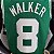 Regata Basquete NBA Boston Celtics Walker 8 Verde Edição Jogador Silk - Imagem 6