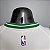 Regata Basquete NBA Boston Celtics Walker 8 Branca Edição Jogador Silk - Imagem 3