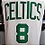 Regata Basquete NBA Boston Celtics Walker 8 Branca Edição Jogador Silk - Imagem 6