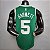 Regata Basquete NBA Boston Celtics Garnett 5 Verde Edição Jogador Silk - Imagem 2