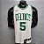 Regata Basquete NBA Boston Celtics Garnett 5 Branca Edição Jogador Silk - Imagem 1