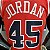 Regata Basquete NBA Chicago Bulls Jordan 45 Vermelha Edição Jogador Silk - Imagem 3