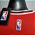 Regata Basquete NBA Chicago Bulls Jordan 45 Vermelha Edição Jogador Silk - Imagem 4