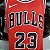 Regata Basquete NBA Chicago Bulls Jordan 23 Vermelha Edição Jogador Silk - Imagem 3