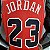 Regata Basquete NBA Chicago Bulls Jordan 23 Vermelha Edição Jogador Silk - Imagem 4