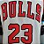 Regata Basquete NBA Chicago Bulls Jordan 23 Branca Edição Jogador Silk - Imagem 4