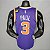 Regata Basquete NBA Phoenix suns Paul 3 Roxa Edição Jogador Silk - Imagem 2