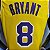 Regata Basquete NBA Lakers Bryant 8 Amarela Edição Jogador Silk - Imagem 4
