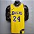 Regata Basquete NBA Lakers Bryant 24 Amarela Edição Jogador Silk - Imagem 1