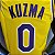 Regata Basquete NBA Lakers kuzma 0 Amarela Edição Jogador Silk - Imagem 3
