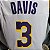 Regata Basquete NBA Lakers Davis 3 Branca Edição Jogador Silk - Imagem 7